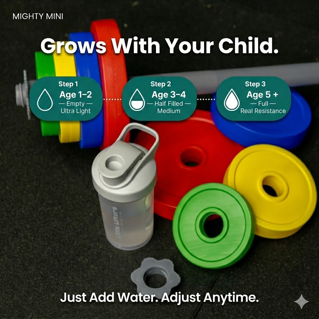 Barbell Set — Water Fill Adjustable